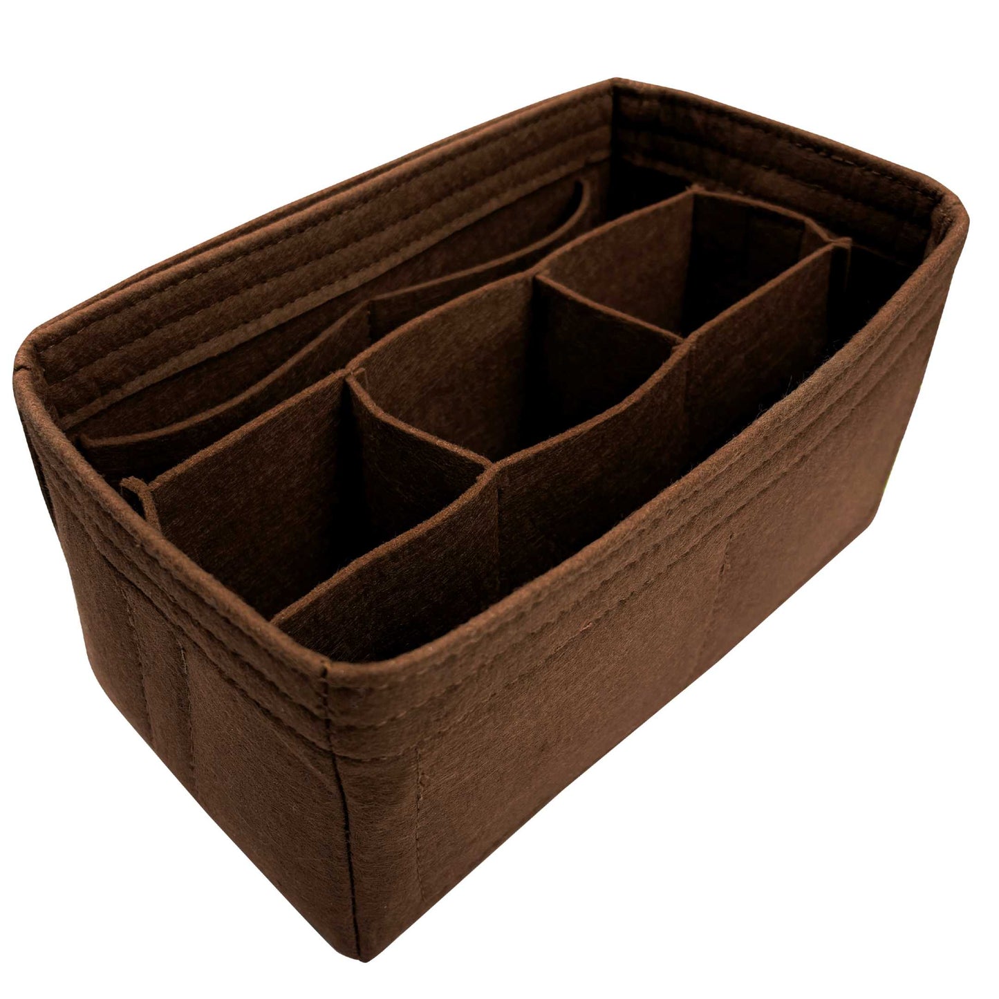 Bag Insert for (Goyard, Bowling 25 Toiletry Bag) Organizer of Felt Fabric