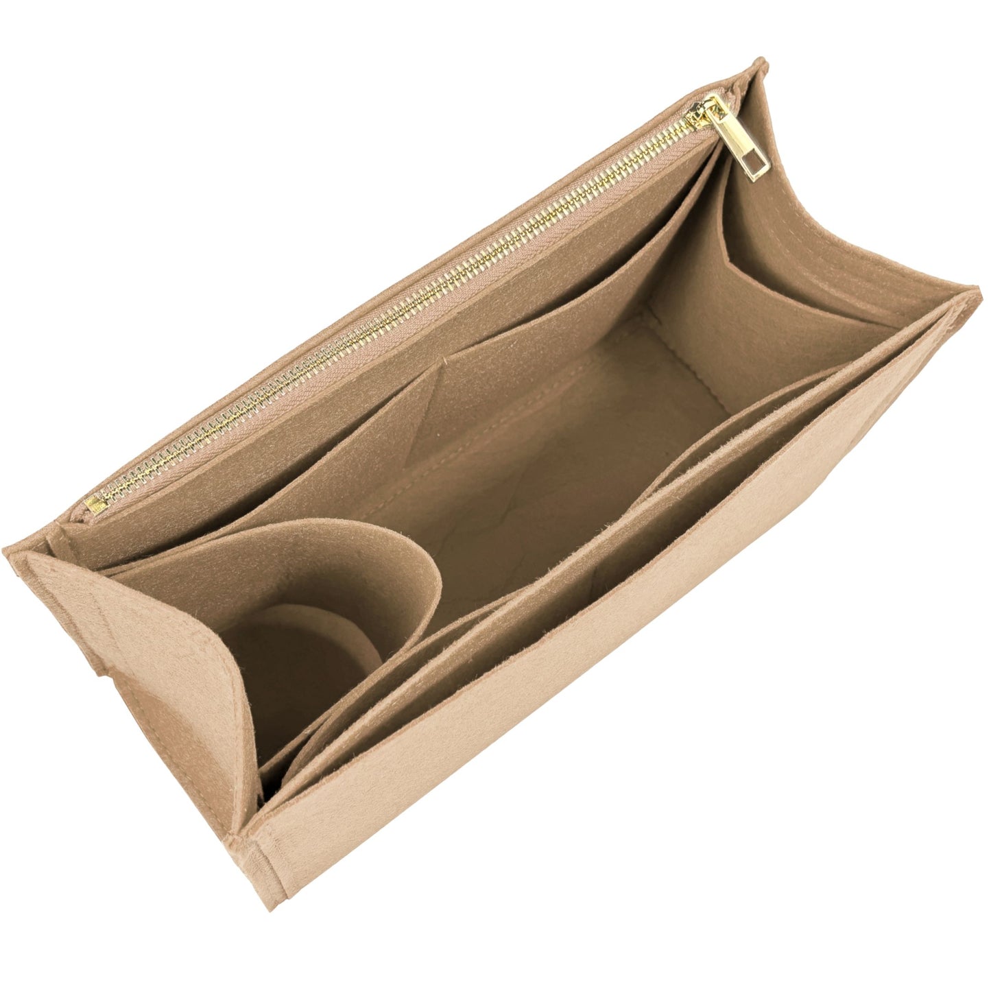 Bag Insert for (Bally, Easy Bally Tote) Organizer of Felt Fabric