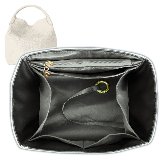 Bag Insert for (Loro Piana, Large Bale bag) Organizer Tote Purse Organiser Liner Shaper [Dupont Paper Tyvek with Silk Interior]