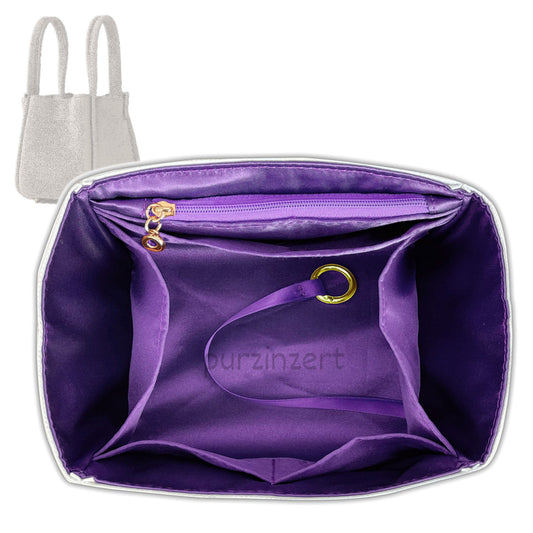 Bag Insert for (Songmont, Small Song Bag) Organizer Tote Purse Organiser Liner Shaper [Dupont Paper Tyvek with Silk Interior]