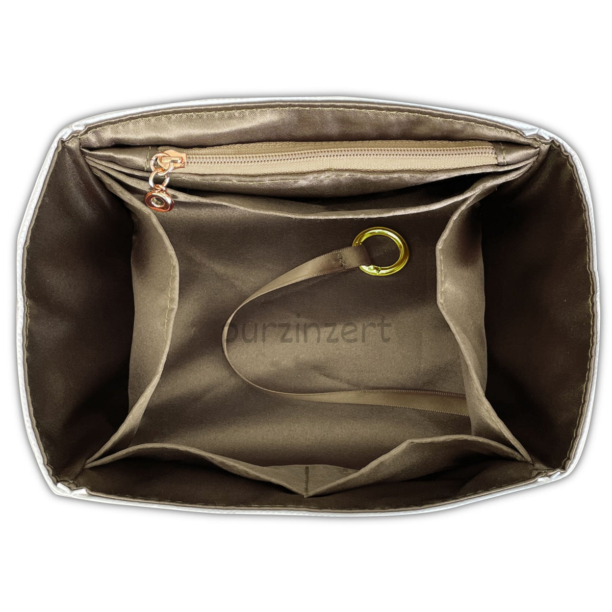 Bag Insert for (Songmont, Medium Song Bag) Organizer of DupontPaper with Silk Interior