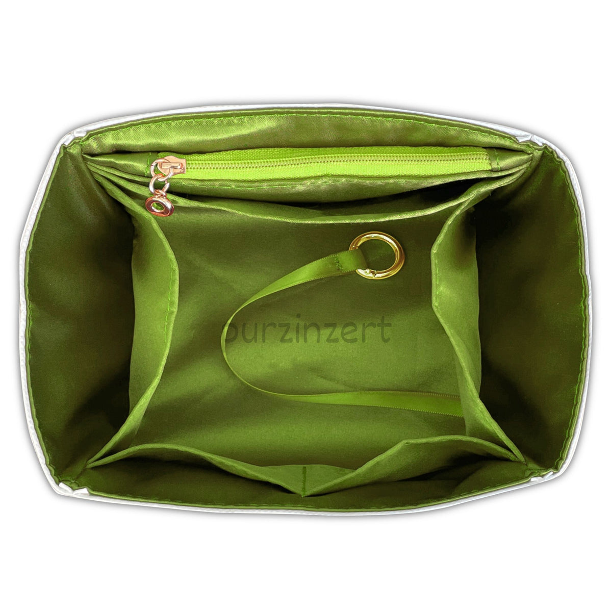 Bag Insert for (Loro Piana, Large Bale bag) Organizer of DupontPaper with Silk Interior