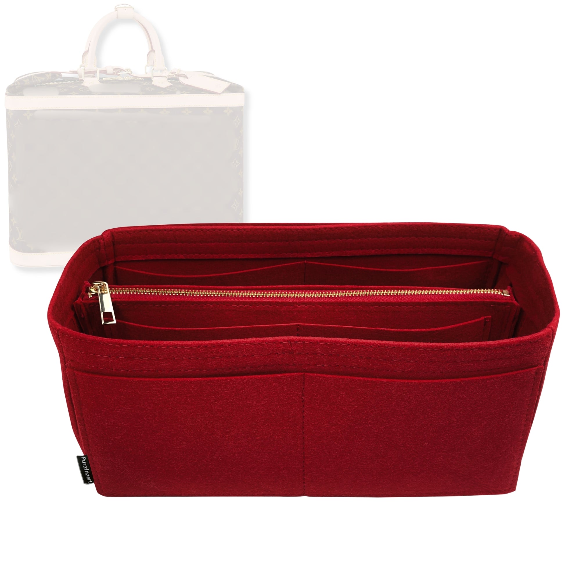 Bag Insert for (LV, Cruiser 45) Organizer Tote Purse Organiser Liner Shaper [Premium Felt Material]