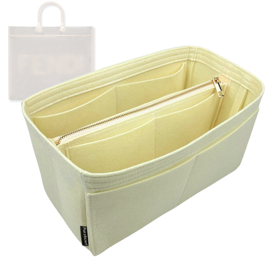 Bag Insert for (Fendi, Sunshine Small) Organizer Tote Purse Organiser Liner Shaper [Premium Felt Material]