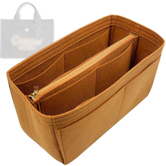 Bag Insert for (Coach, Cargo Tote 26cm) Organizer Tote Purse Organiser Liner Shaper [Premium Felt Material]