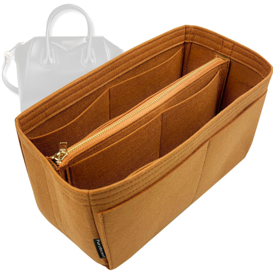 Bag Insert for (Givenchy, Small Antigona) Organizer Tote Purse Organiser Liner Shaper [Premium Felt Material]