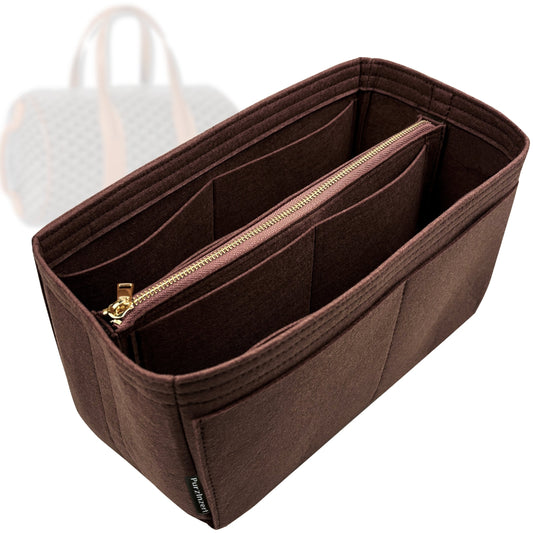 Bag Insert for (Goyard, Barrel 40 Sports Bag) Organizer Tote Purse Organiser Liner Shaper [Premium Felt Material]