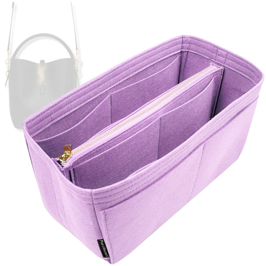 Bag Insert for (Saint Laurent (YSL), LE 37 Small) Organizer Tote Purse Organiser Liner Shaper [Premium Felt Material]