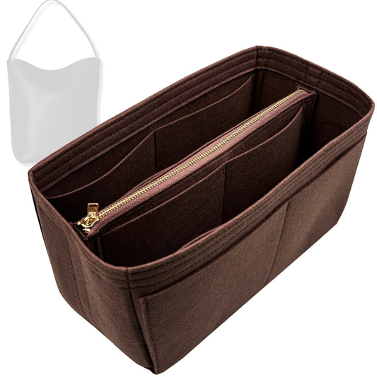 Bag Insert for (The Row, Medium N/S Park Tote) Organizer Tote Purse Organiser Liner Shaper [Premium Felt Material]