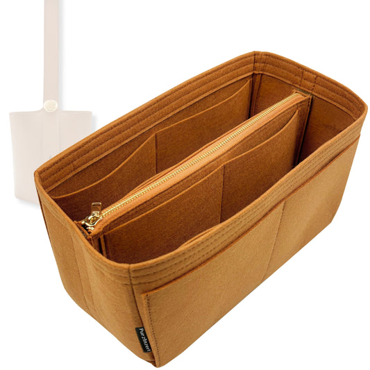 Bag Insert for (Loewe, Medium Pebble Bucket) Organizer Tote Purse Organiser Liner Shaper [Premium Felt Material]
