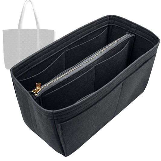 Bag Insert for (Celine, HORIZONTAL MUSEUM BAG in SUEDE CALFSKIN WITH TRIOMPHE EMBOSSED) Organizer Tote Purse Organiser Liner Shaper [Premium Felt Material]