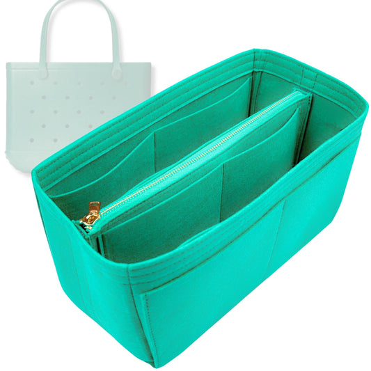 Bag Insert for (Bogg, Original Bogg Bag) Organizer Tote Purse Organiser Liner Shaper [Premium Felt Material]