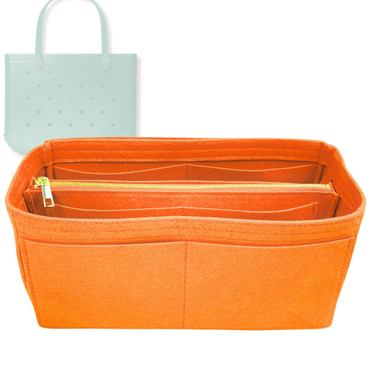 Bag Insert for (Bogg, Baby Bogg Bag) Organizer Tote Purse Organiser Liner Shaper [Premium Felt Material]