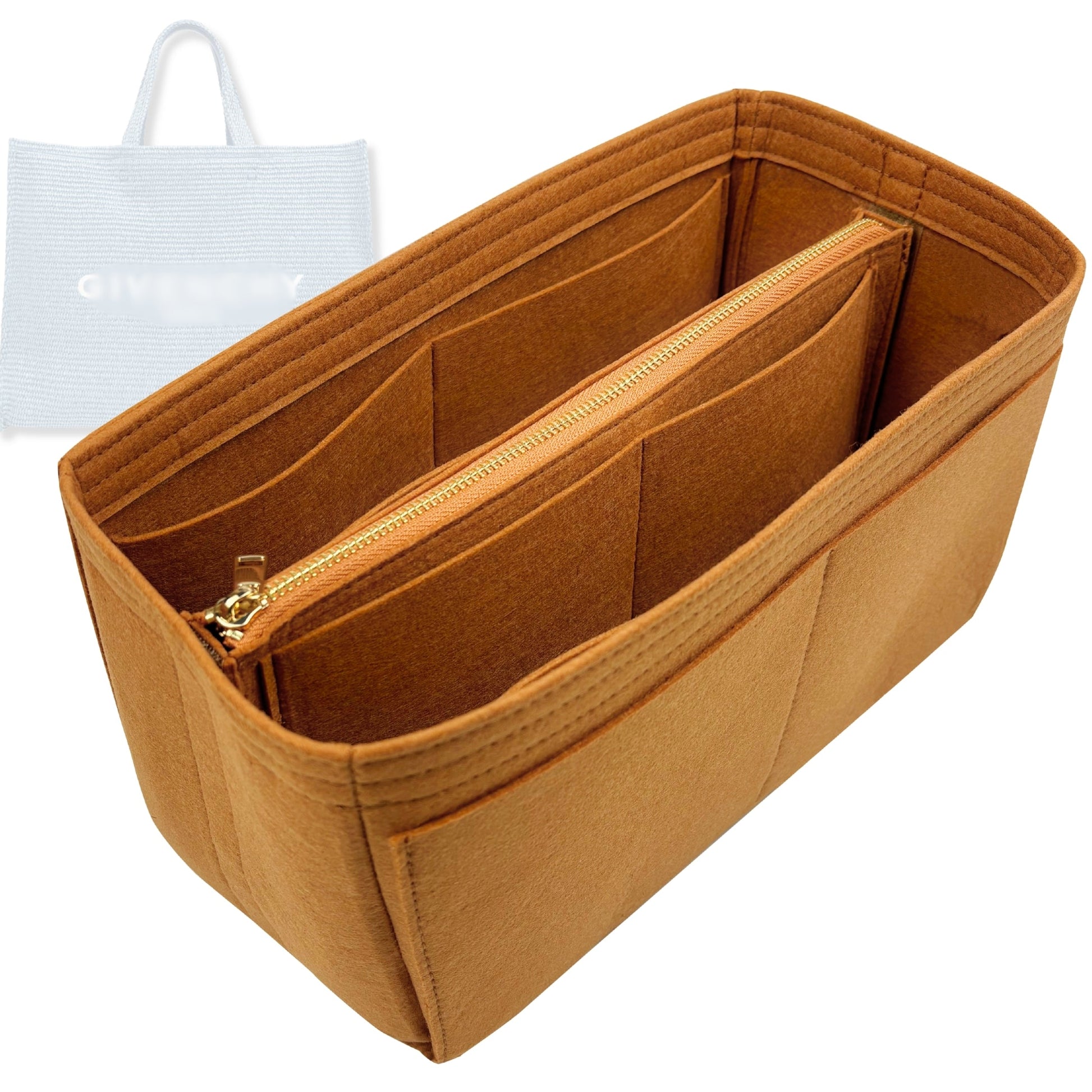 Bag Insert for (Givenchy, Medium G-Tote bag) Organizer Tote Purse Organiser Liner Shaper [Premium Felt Material]