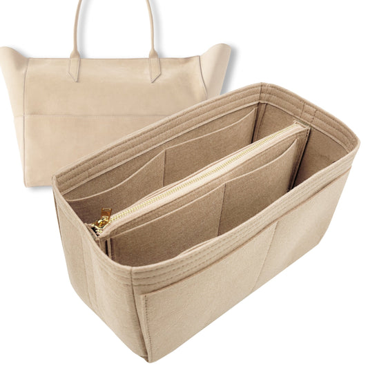 Bag Insert for (Metier, Incognito Large Cabas) Organizer Tote Purse Organiser Liner Shaper [Premium Felt Material]