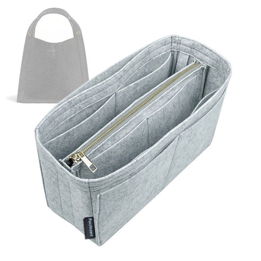 Bag Insert for (Celine, Small CUBE BAG) Organizer Tote Purse Organiser Liner Shaper [Premium Felt Material]