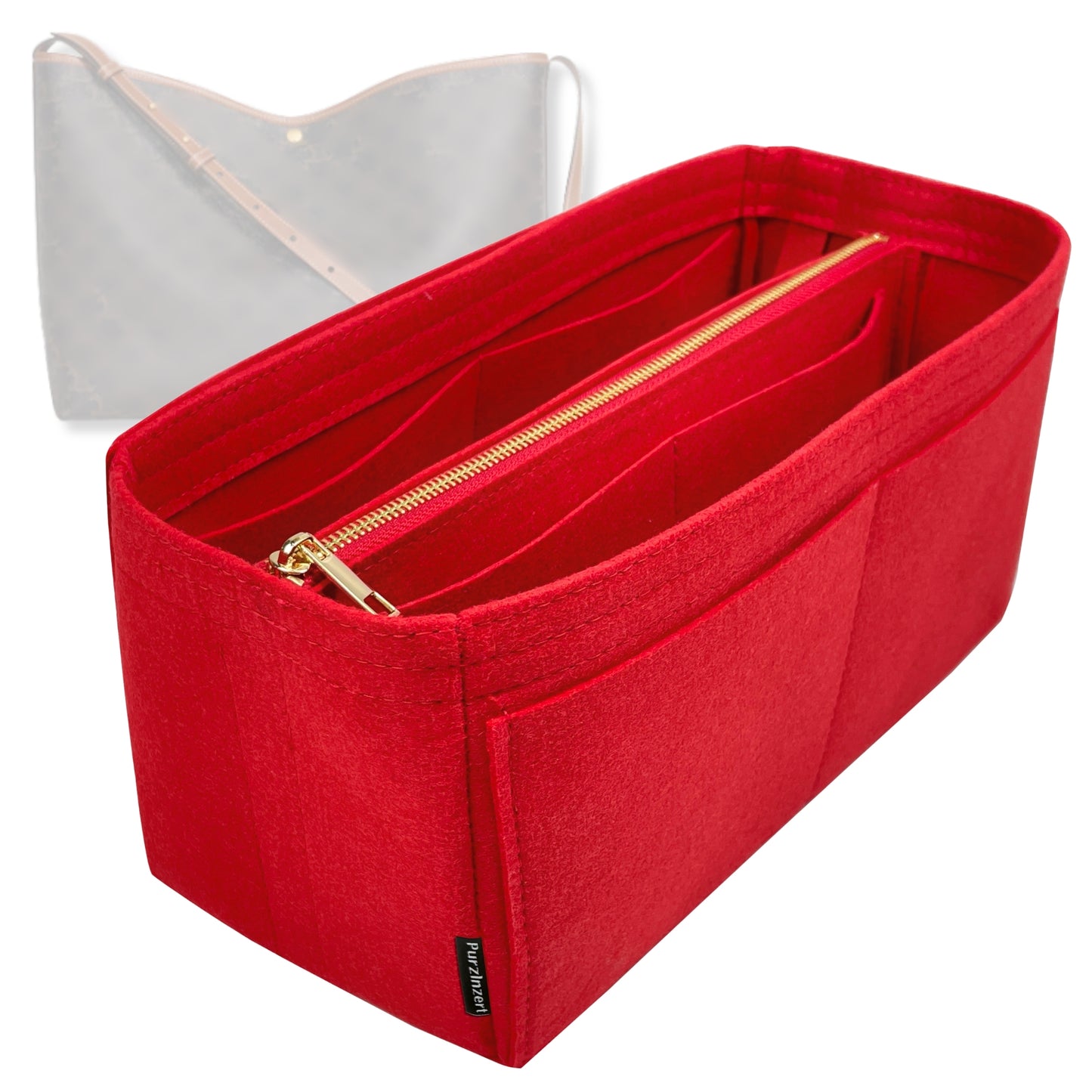 Bag Insert for (Celine, SOFT SHOPPER BAG) Organizer Tote Purse Organiser Liner Shaper [Premium Felt Material]