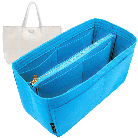 Bag Insert for (Burberry, Large Highlands Tote) Organizer Tote Purse Organiser Liner Shaper [Premium Felt Material]