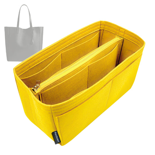 Bag Insert for (Coach, BROADWAY TOTE BAG) Organizer Tote Purse Organiser Liner Shaper [Premium Felt Material]