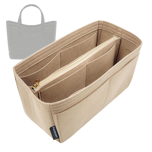 Bag Insert for (Crocs, Classic Large Tote) Organizer Tote Purse Organiser Liner Shaper [Premium Felt Material]