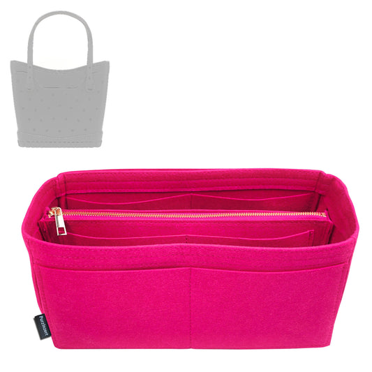 Bag Insert for (Crocs, Classic Medium Tote) Organizer Tote Purse Organiser Liner Shaper [Premium Felt Material]