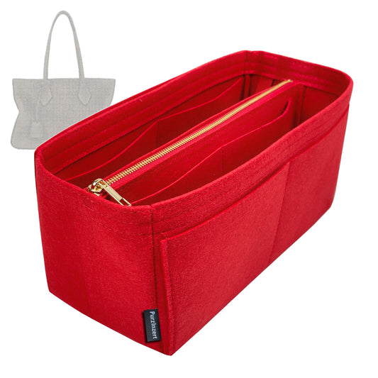 Bag Insert for (Ferragamo, Star-shaped tote bag (M)) Organizer Tote Purse Organiser Liner Shaper [Premium Felt Material]