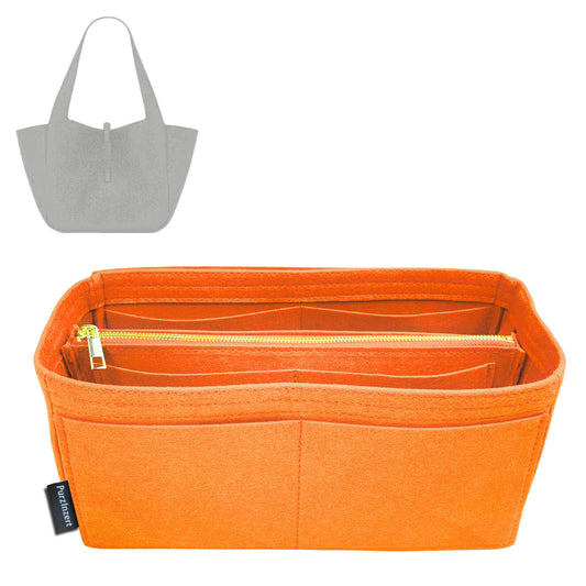Bag Insert for (Saint Laurent (YSL), LE 5 A 7 Small Bea) Organizer Tote Purse Organiser Liner Shaper [Premium Felt Material]