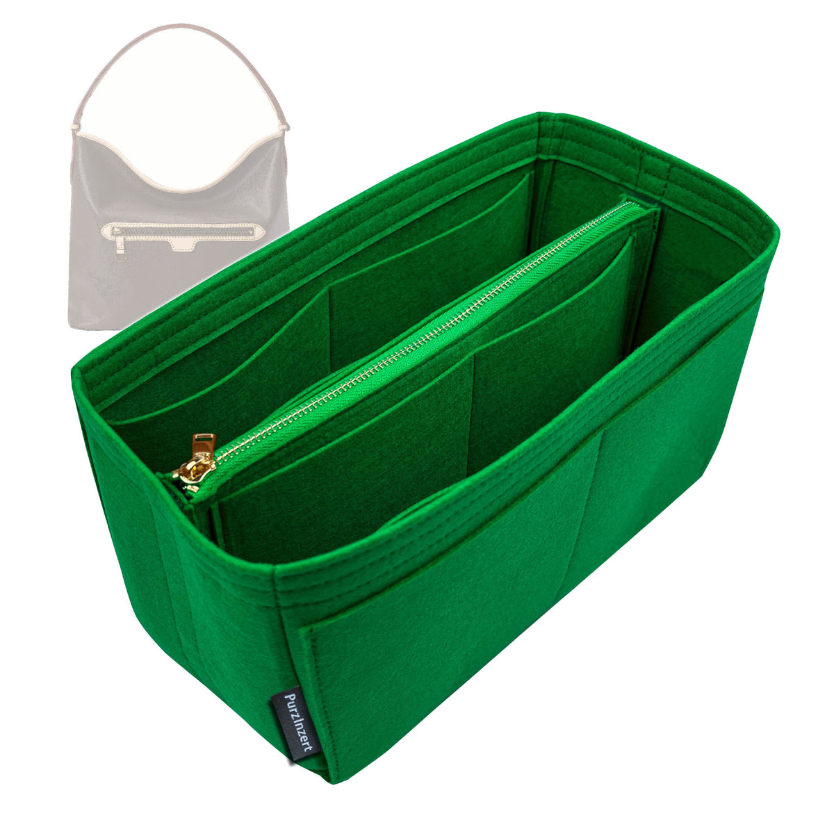 Bag Insert for (LV, TM Lineup) Organizer Tote Purse Organiser Liner Shaper [Premium Felt Material]