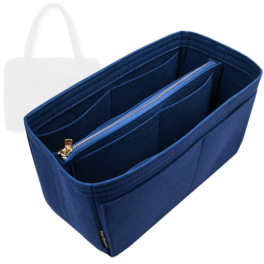 Bag Insert for (Baggu, Small Cloud Carry-On) Organizer Tote Purse Organiser Liner Shaper [Premium Felt Material]