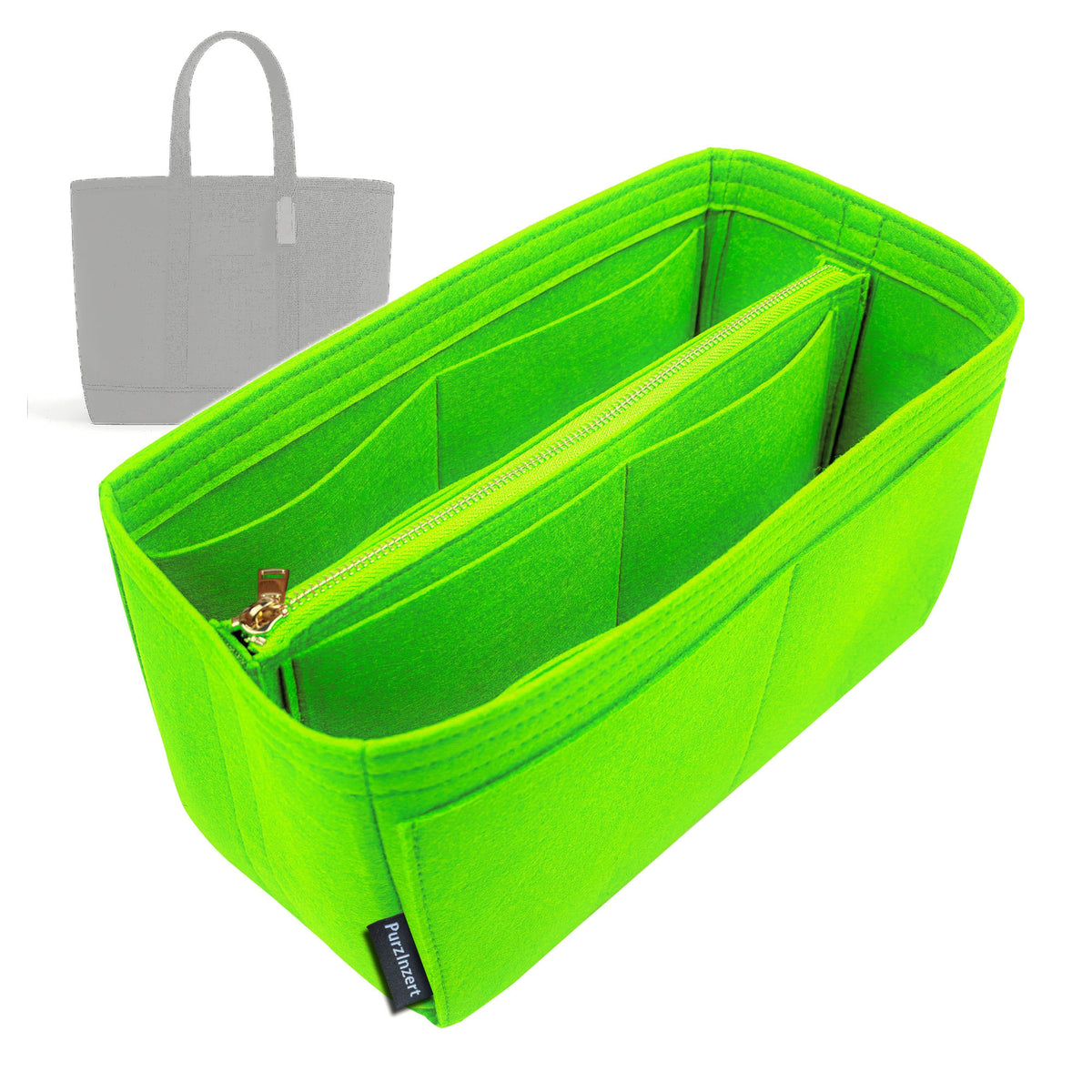 Bag Insert for (Coach, UTILITY TOTE) Organizer Tote Purse Organiser Liner Shaper [Premium Felt Material]