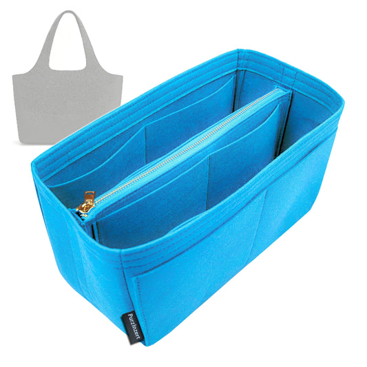 Bag Insert for (Cuyana, System Tote 13-inch) Organizer Tote Purse Organiser Liner Shaper [Premium Felt Material]