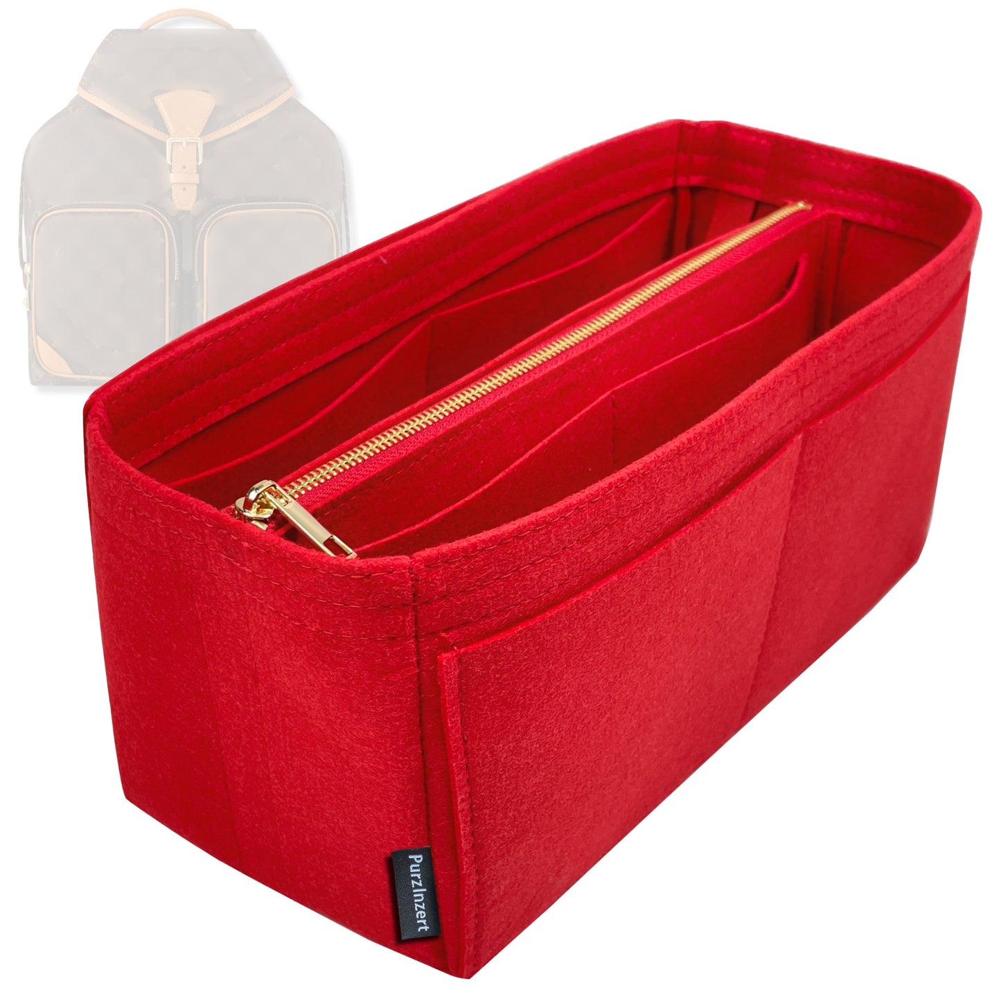 Bag Insert for (LV, Montsouris Cargo Backpack) Organizer Tote Purse Organiser Liner Shaper [Premium Felt Material]