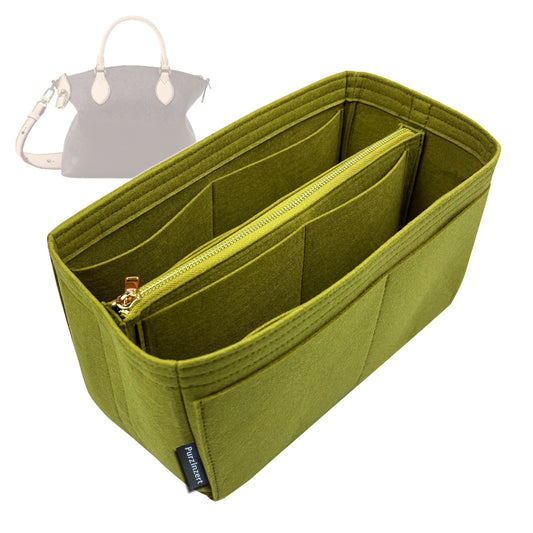Bag Insert for (LV, Neo Lockit PM) Organizer Tote Purse Organiser Liner Shaper [Premium Felt Material]