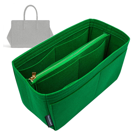 Bag Insert for (Bottega Veneta, Barbara Tote) Organizer Tote Purse Organiser Liner Shaper [Premium Felt Material]