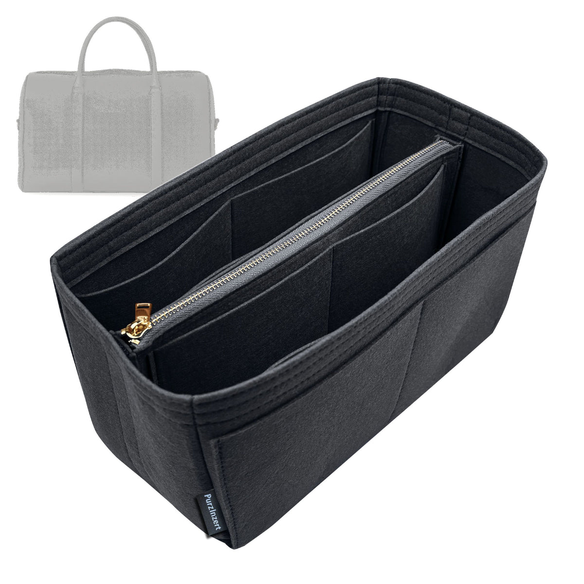 Bag Insert for (The Row, Iowa Duffle) Organizer Tote Purse Organiser Liner Shaper [Premium Felt Material]