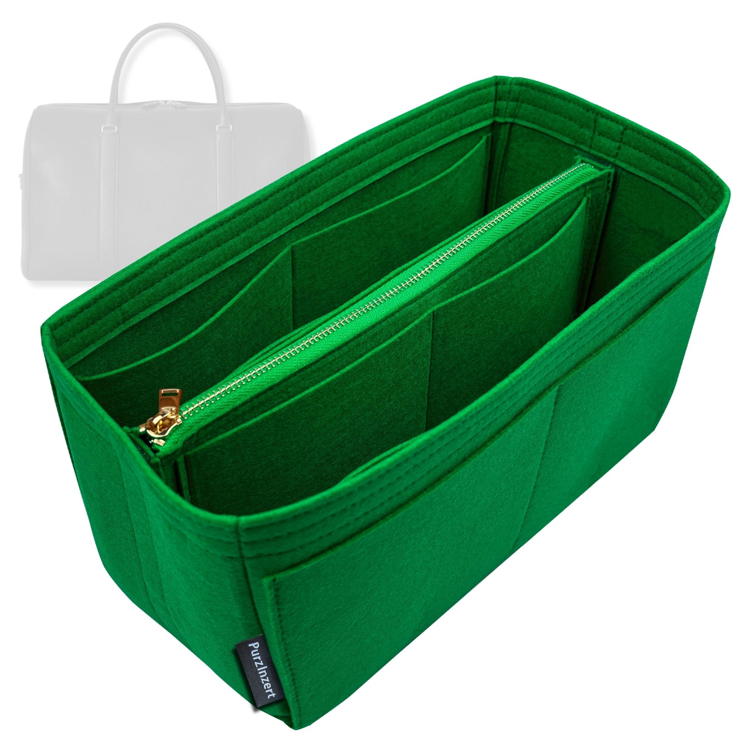 Bag Insert for (The Row, Iowa Duffle) Organizer Tote Purse Organiser Liner Shaper [Premium Felt Material]