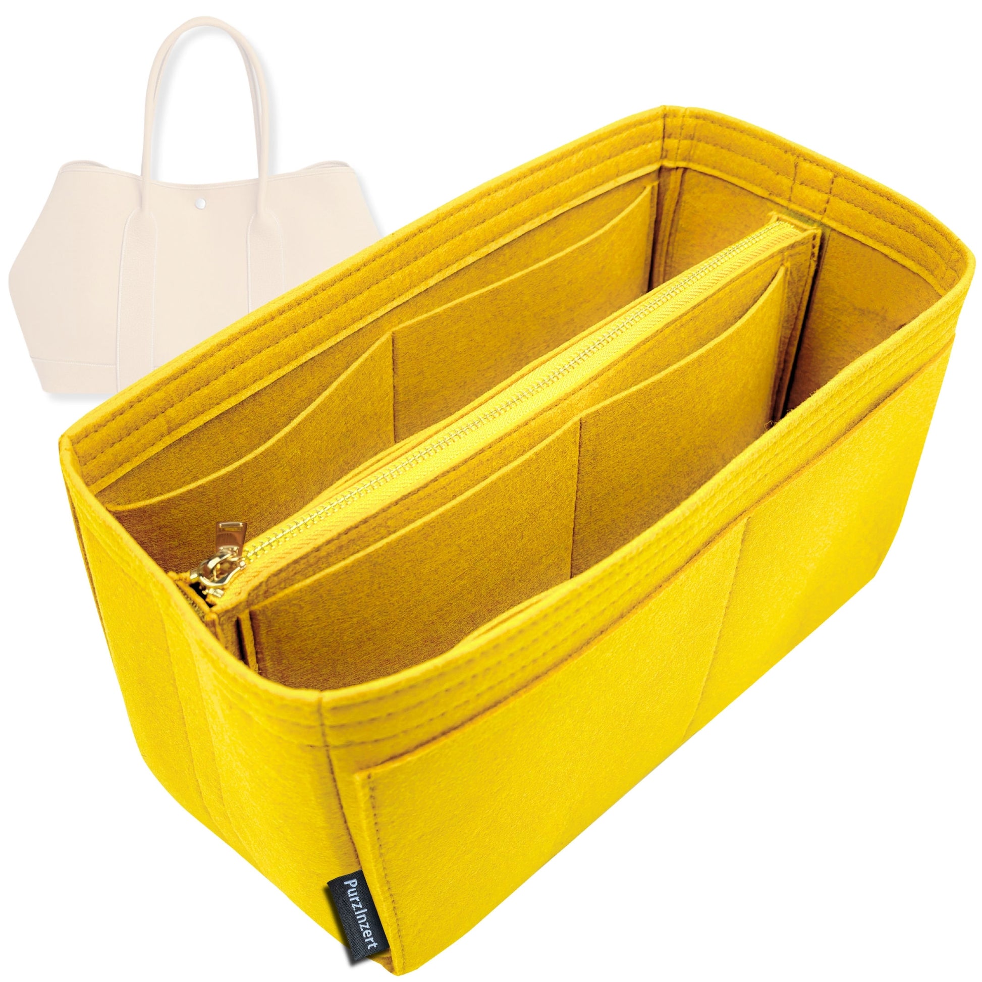 Bag Insert for (Hermes, Neo Garden Voyage 41 bag) Organizer Tote Purse Organiser Liner Shaper [Premium Felt Material]