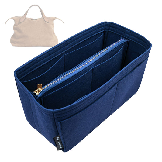 Bag Insert for (Parker Thatch, Charlie Bag) Organizer Tote Purse Organiser Liner Shaper [Premium Felt Material]