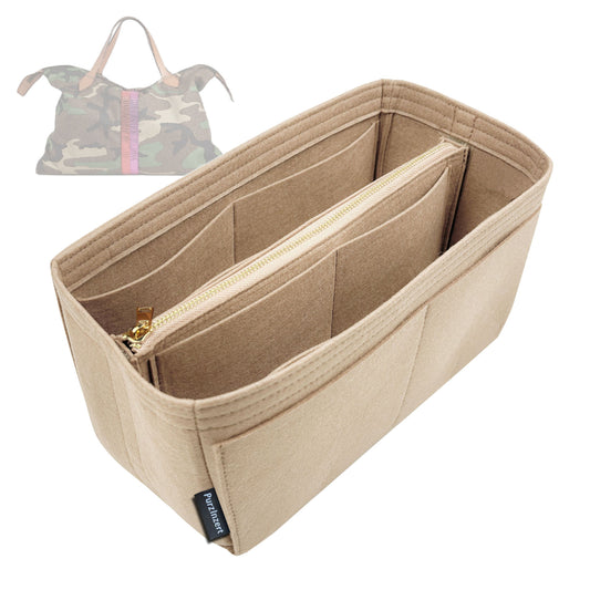 Bag Insert for (Parker Thatch, XL Charlie) Organizer Tote Purse Organiser Liner Shaper [Premium Felt Material]