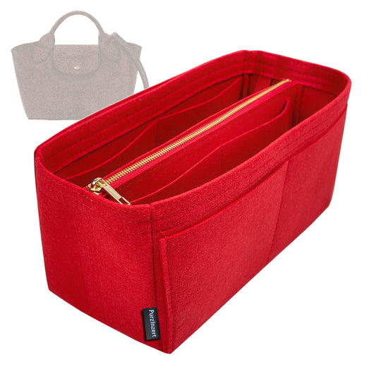 Bag Insert for (Longchamp, Épure XS Tote bag) Organizer Tote Purse Organiser Liner Shaper [Premium Felt Material]