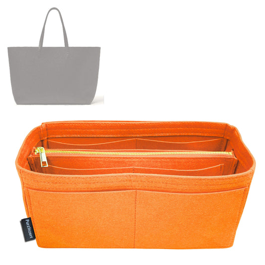 Bag Insert for (Fendi, Medium Roll 38cm) Organizer Tote Purse Organiser Liner Shaper [Premium Felt Material]