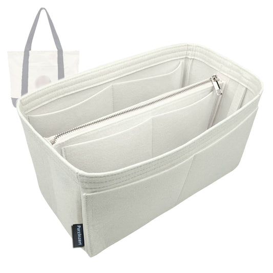 Bag Insert for (Trader Joes, Mini Canvas Tote) Organizer Tote Purse Organiser Liner Shaper [Premium Felt Material]