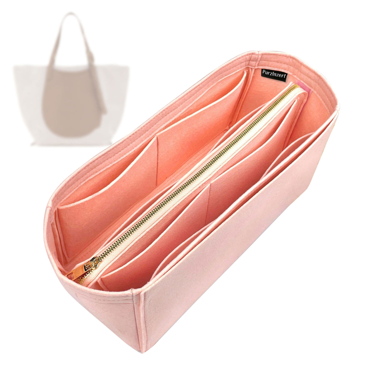 Bag Insert for (Longchamp, Complice XL Tote bag) Organizer Tote Purse Organiser Liner Shaper [Premium Felt Material]