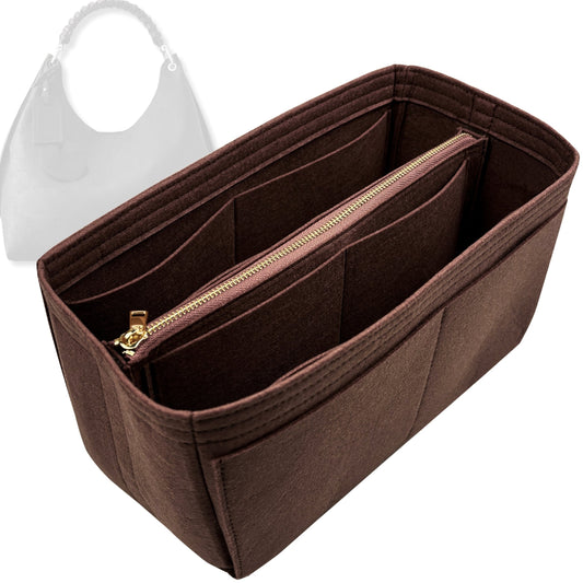 Bag Insert for (LV, Carmel) Organizer Tote Purse Organiser Liner Shaper [Premium Felt Material]