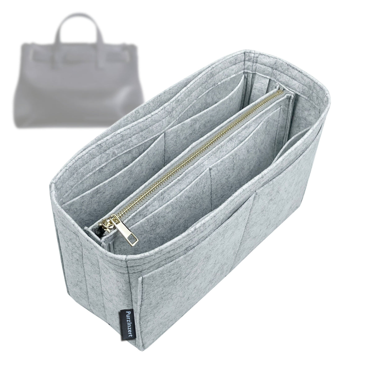 Bag Insert for (Dior, Medium Dio* Normandie Tote) Organizer Tote Purse Organiser Liner Shaper [Premium Felt Material]