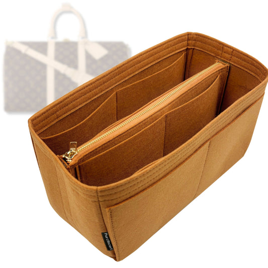 Bag Insert for (LV, Keepall 45) Organizer Tote Purse Organiser Liner Shaper [Premium Felt Material]