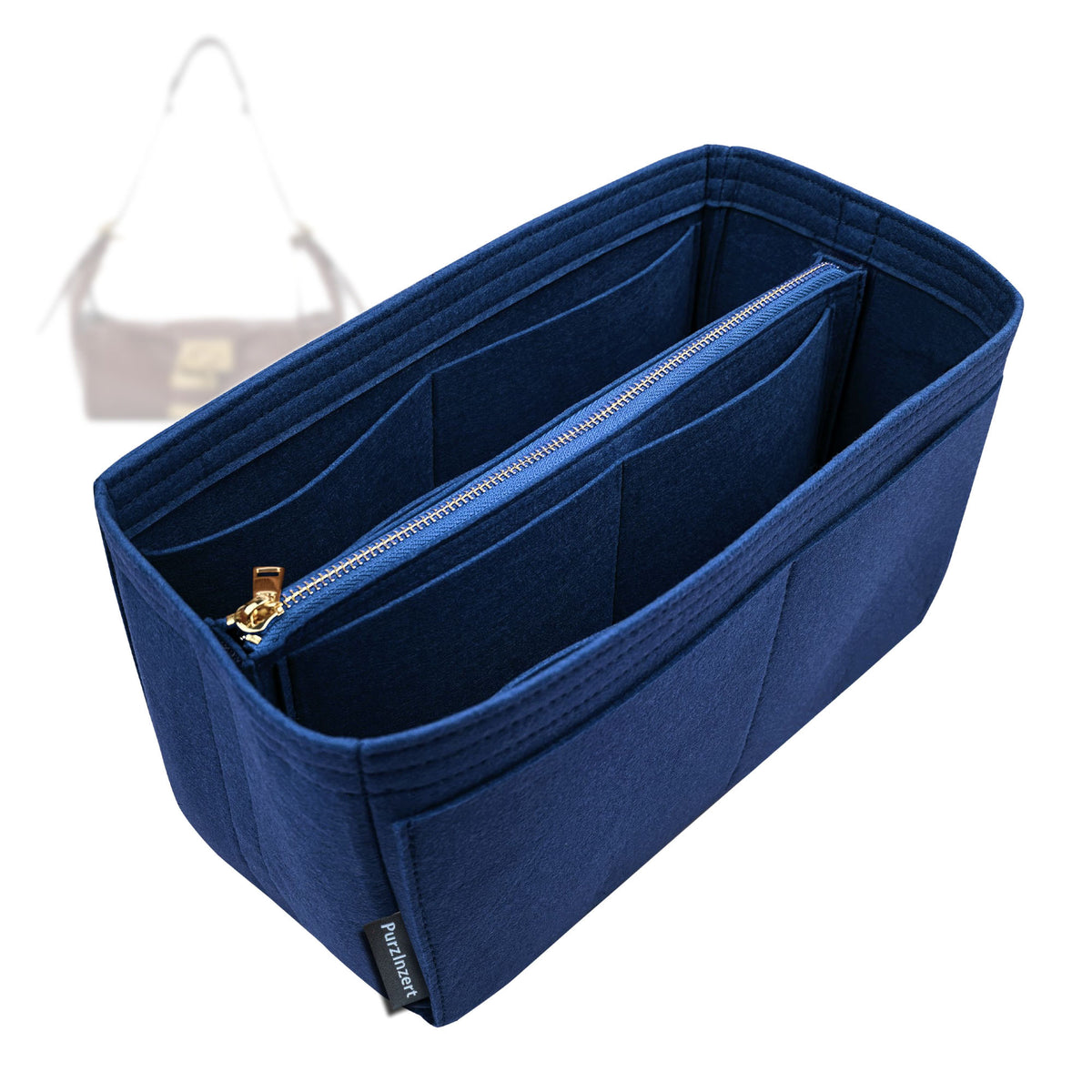 Bag Insert for (Chloe, Paddington Crossbody Bag) Organizer Tote Purse Organiser Liner Shaper [Premium Felt Material]