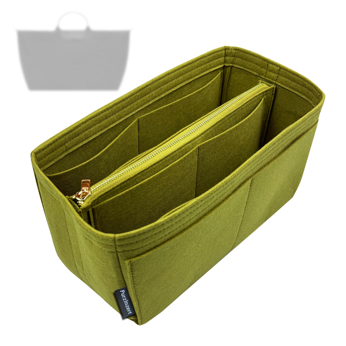 Bag Insert for (Longchamp, Le Pliage One XL Travel bag) Organizer Tote Purse Organiser Liner Shaper [Premium Felt Material]