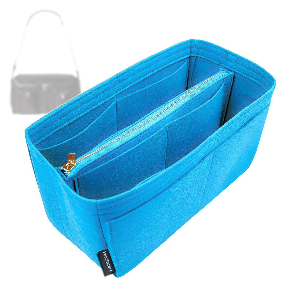Bag Insert for (Lemaire, WEEK-END GEAR BAG) Organizer Tote Purse Organiser Liner Shaper [Premium Felt Material]