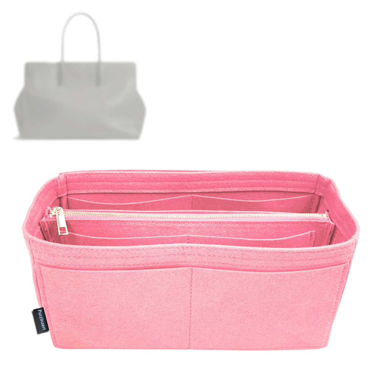 Bag Insert for (Bottega Veneta, Maxi Barbara Tote) Organizer Tote Purse Organiser Liner Shaper [Premium Felt Material]